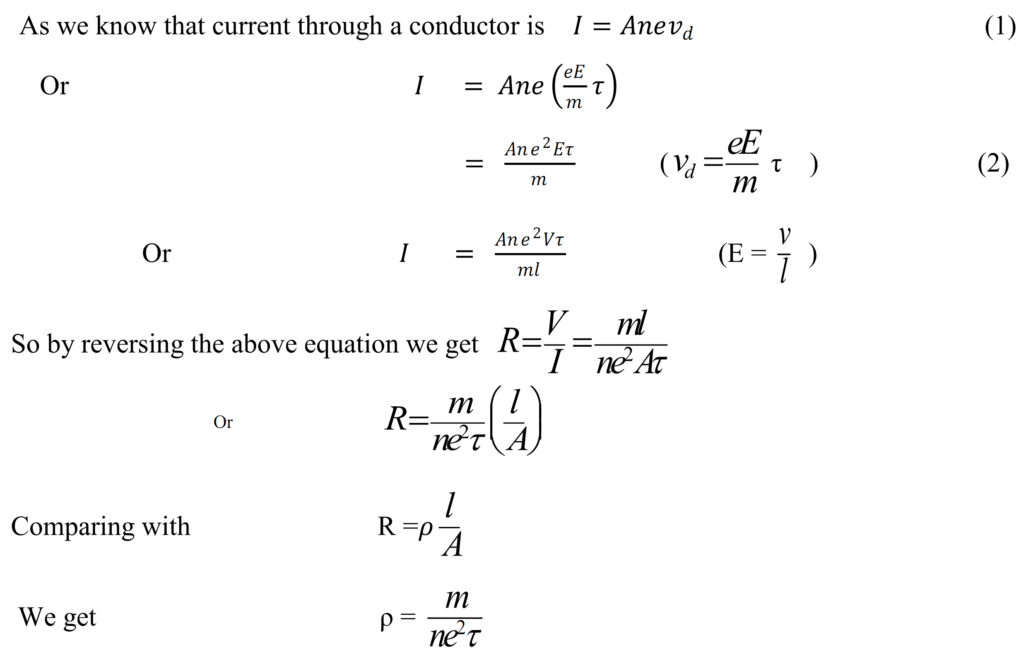 Factor Affecting electrical Resistivity