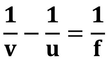 Thin Lens Formula